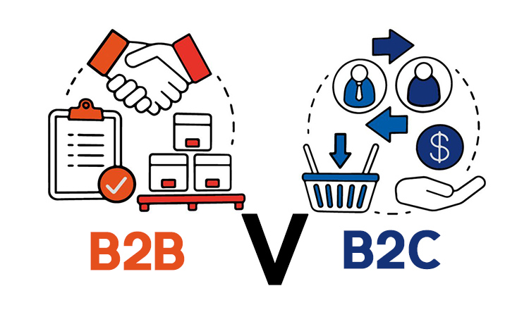 تفاوت بازاریابی B2B با B2C