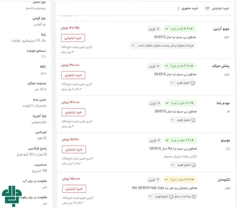 نمایش محصولات در ترب و شروع دریافت مشتری