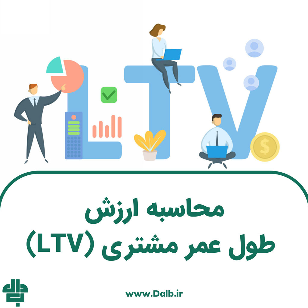محاسبه ارزش طول عمر مشتری (LTV)