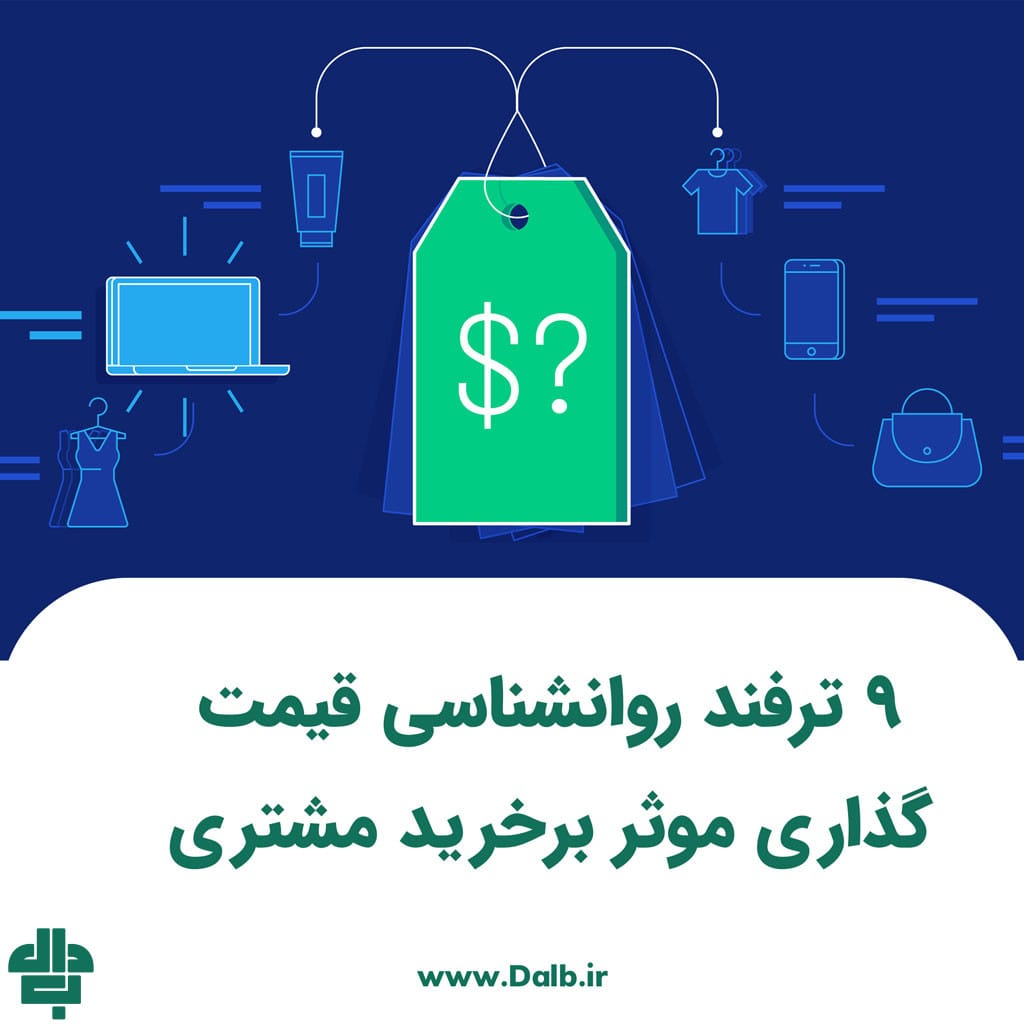 ۹ ترفند روانشناسی قیمت‌گذاری موثر برخرید مشتری