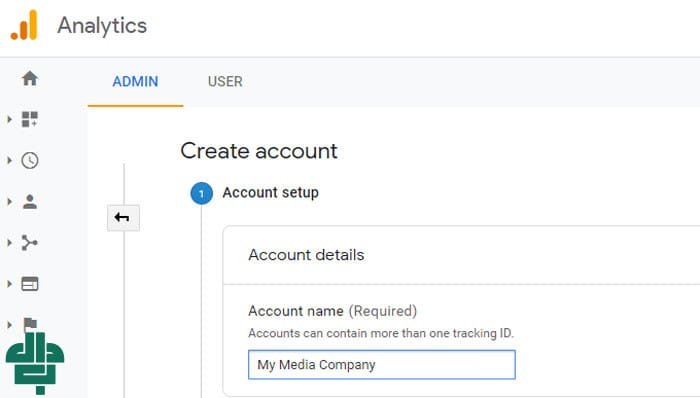 ساخت حساب گوگل آنالیتیکس (Account Creation)