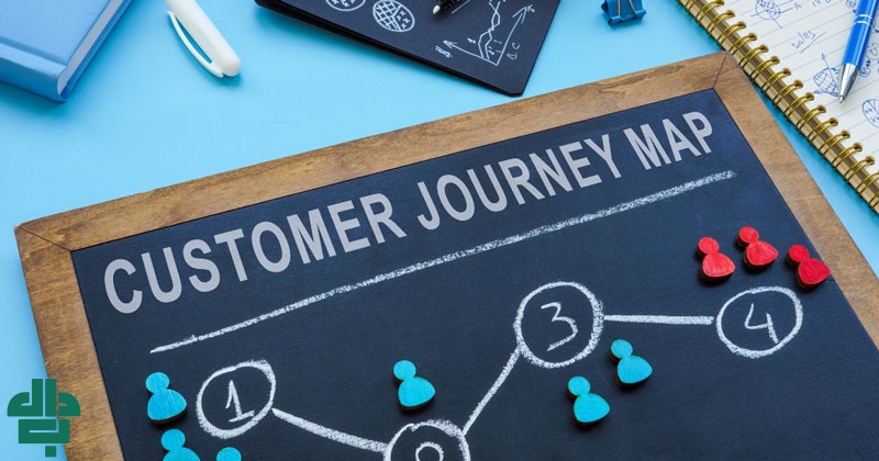 ترسیم نقشه سفر مشتری