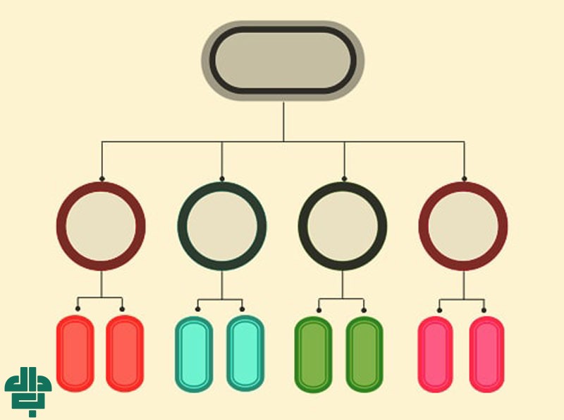 طراحی یک چارت سازمانی حرفه‌ای
