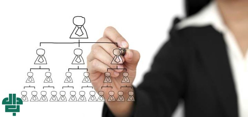 چه کسی مسئولیت طراحی چارت سازمانی را بر عهده دارد؟